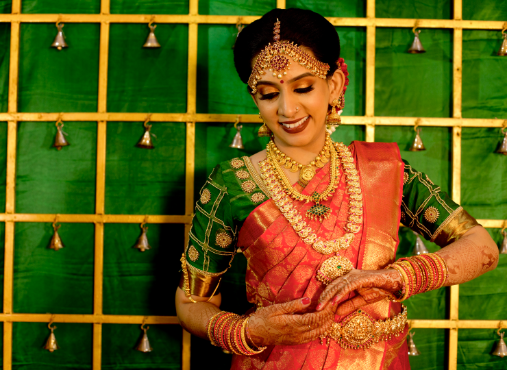 Of Beauty & Grace: South Indian Bridal Saree Draping Styles
