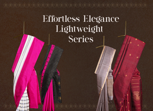 Lightweight Saree Series: Effortless Elegance Under 900 Grams