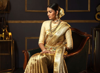 Kanchipuram Silk Sarees Through the Ages - A Visual History of Wedding Fashion