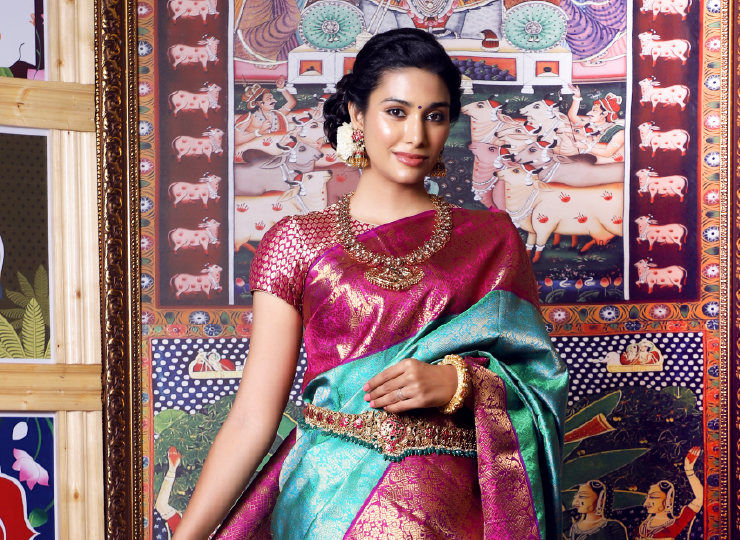 Kanchipuram Saree Styling Ideas