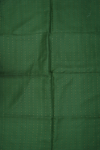 Chamki Work Dark Sage Green Jute Saree