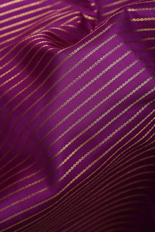 Neli Zari Design Purple Kanchipuram Silk Saree