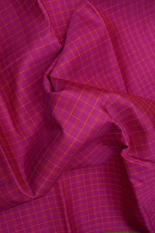 Ganga Jamuna Border Magenta Pink Kanchipuram Silk Saree