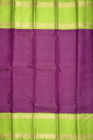 Neli Zari Design Purple Kanchipuram Silk Saree