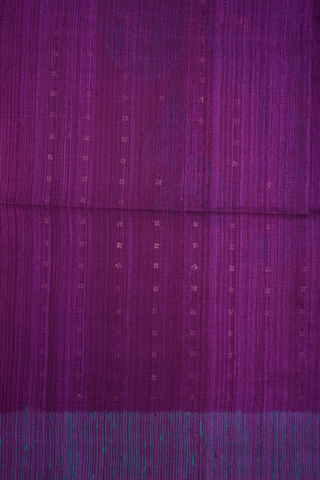 Chamki Work Grape Purple Jute Saree