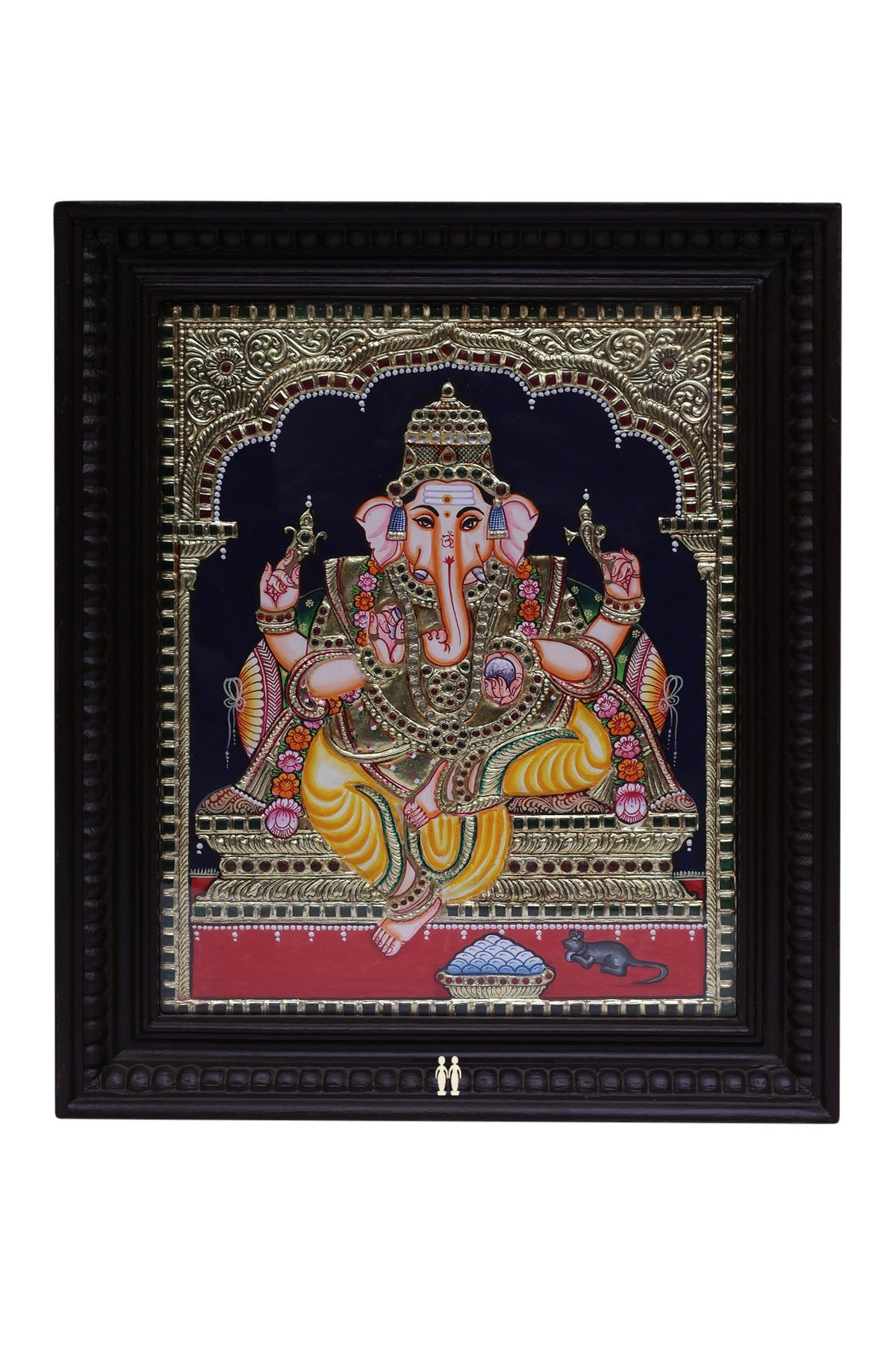 Lord Ganesha Tanjore Painting