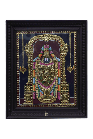 Lord Balaji Tanjore Painting