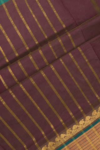 Zari Buttis Dual Tone Venkatagiri Cotton Saree