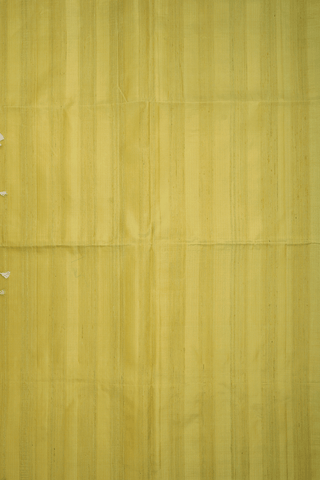 Plain Light Moss Green Raw Silk Saree