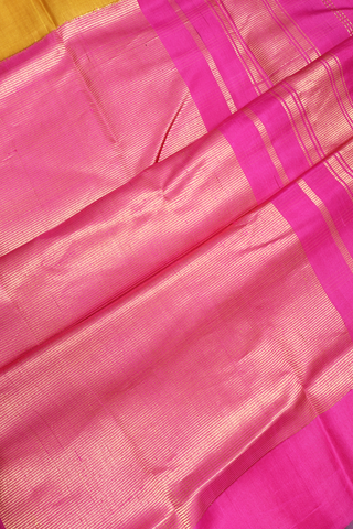 Ganga Jamuna Border Royal Purple Gadwal Silk Cotton Saree