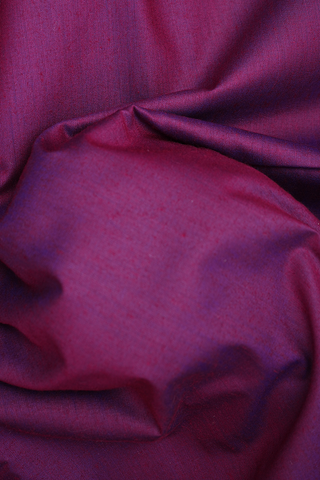 Rudraksh Border Plain Berry Purple Apoorva Cotton Saree