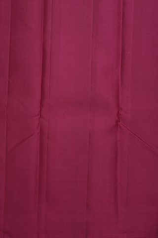 Tree Zari Motifs Berry Pink Kanchipuram Silk Saree