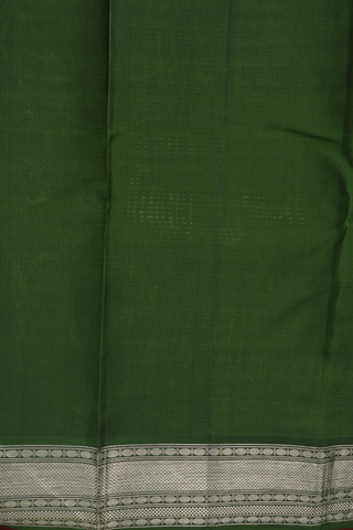 Kanchipuram Silk Saree In Dual Tone With Jacquard Pattern