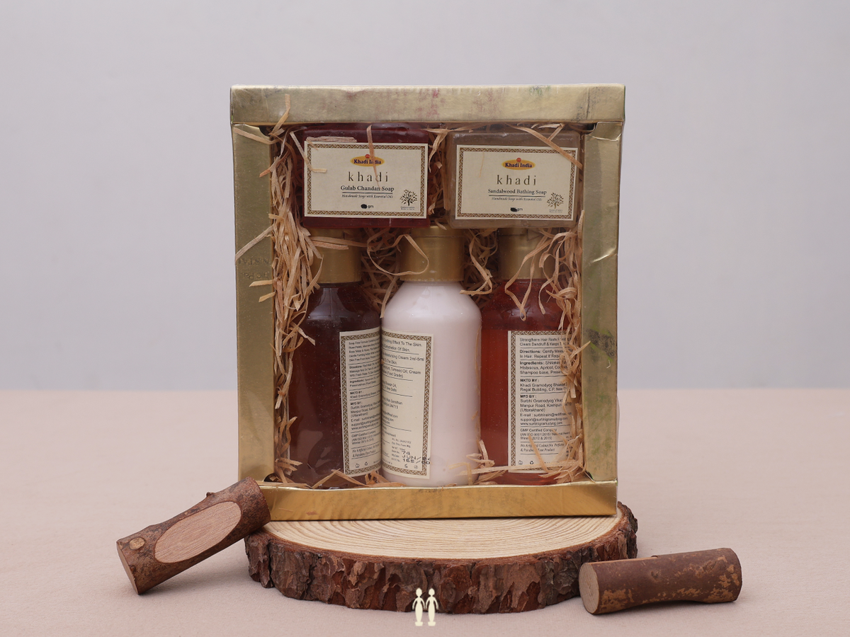 Herbal Skin And Hair Care Combo Set