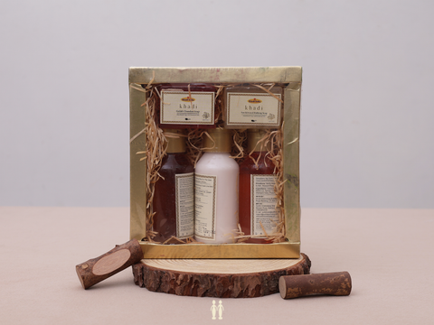 Herbal Skin And Hair Care Combo Set