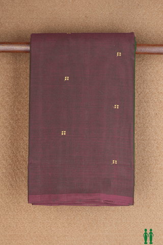 Allover Threadwork Buttis Tricolor Kanchi Cotton Saree