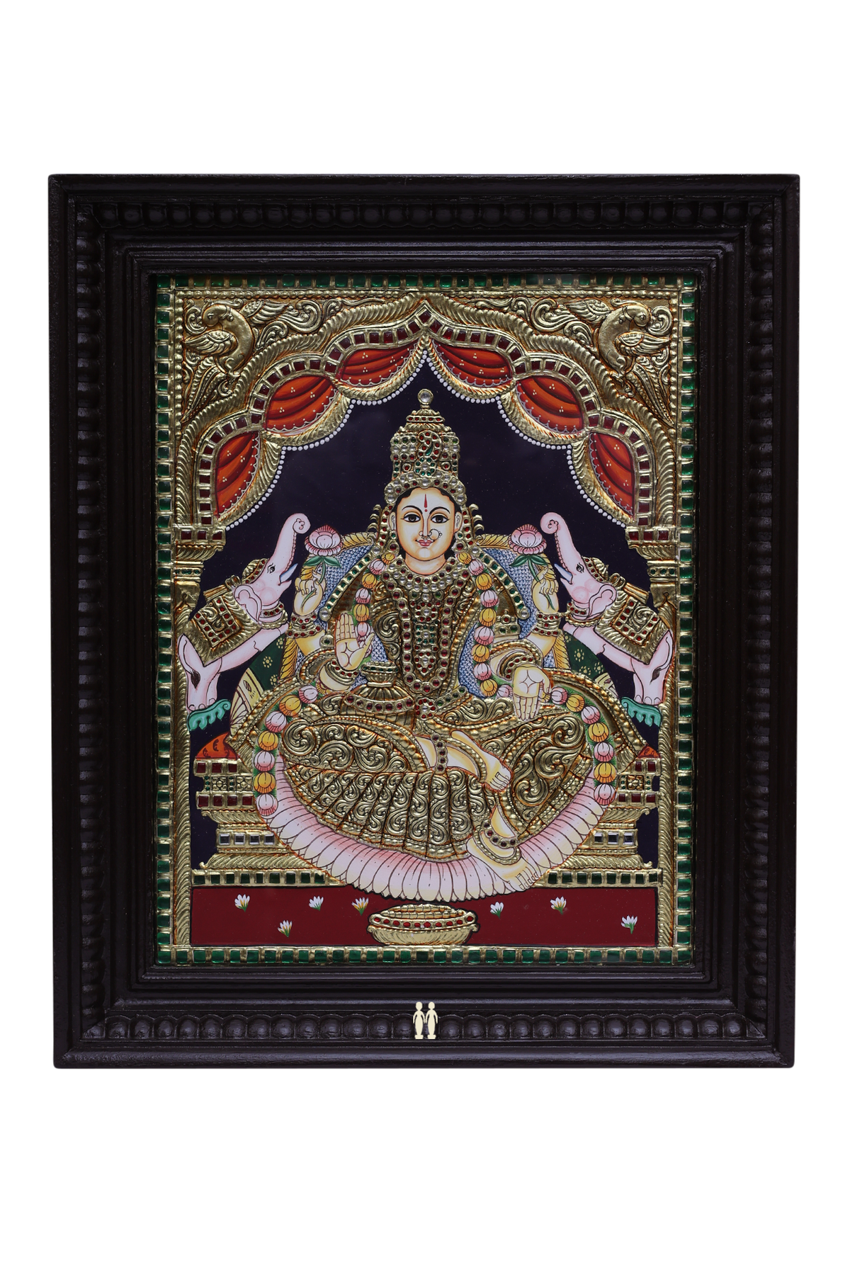 Gaja Lakshmi Tanjore Painting