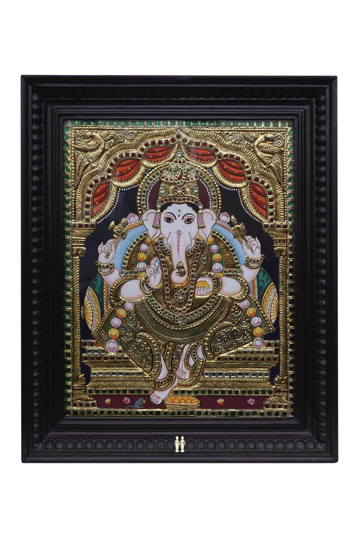 Lord Ganesha Tanjore Painting