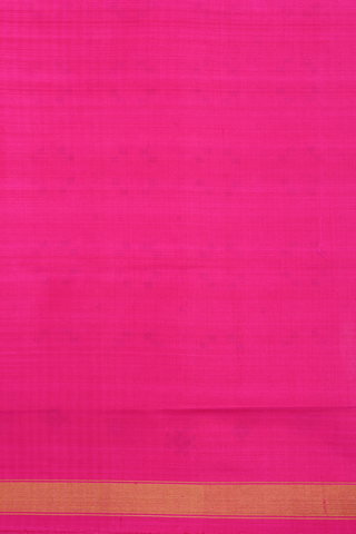 Allover Design Magenta Pochampally Silk Saree