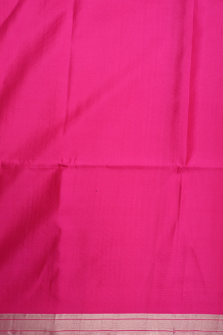 Allover Stripes Design Magenta Soft Silk Saree