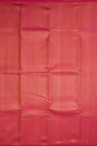 Brocade Design Rani Pink Kanchipuram Silk Saree