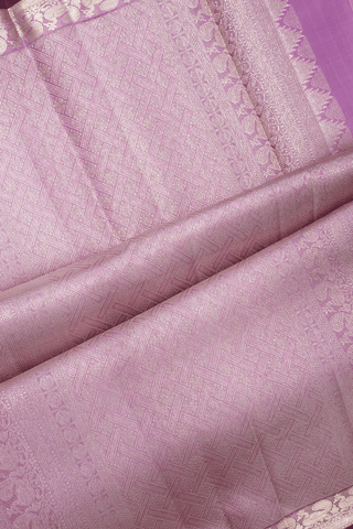 Malli Moggu Buttas Lotus Pink Kanchipuram Silk Saree