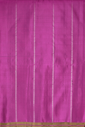 Zari Stripes Design Berry Purple Soft Silk Saree