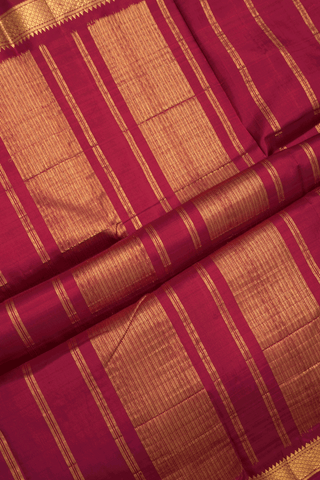 Checks Design Multicolor Kanchipuram Silk Saree