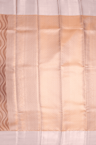 Fancy Zari Design Blush Pink Kanchipuram Silk Saree