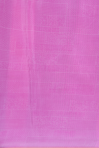 Geometric Design Shades Of Pink Chiffon Saree