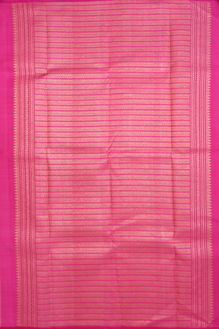 Paai Madippu Kattai Tan And Green Kanchipuram Silk Saree