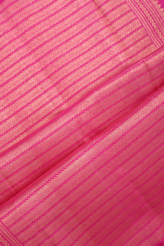 Paai Madippu Kattai Tan And Green Kanchipuram Silk Saree