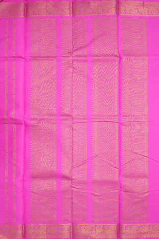 Jacquard Pattern Rose Pink Kanchipuram Silk Saree