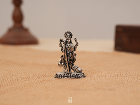 Lord Murugan Pure Silver Idol