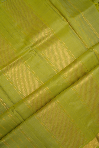 Neli Design Pear Green Kanchipuram Silk Saree