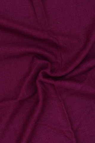 Plain Plum Purple Pure Pashmina Shawl