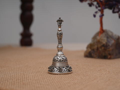 Pure Silver Pooja Bell