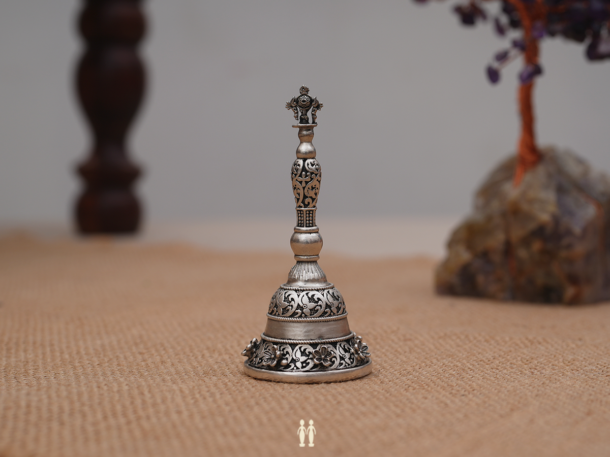 Pure Silver Pooja Bell