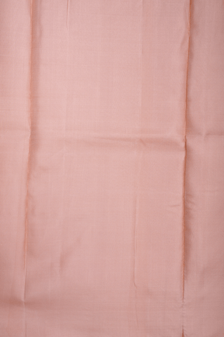 Zari Checked Blush Pink Silk Dhoti With Shirt Material Set