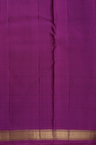 Zari Motifs Grape Purple Kanchipuram Silk Saree