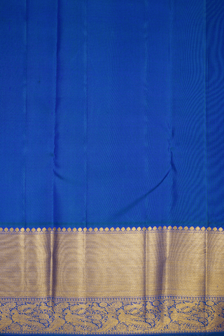 Zari Striped Design Blush Orange Kanchipuram Silk Saree