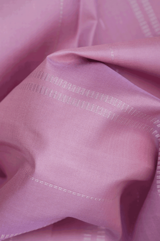 Zari Stripes Design Blush Pink Soft Silk Saree