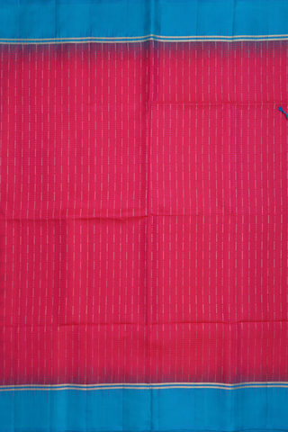 Zari Stripes Design Magenta Soft Silk Saree