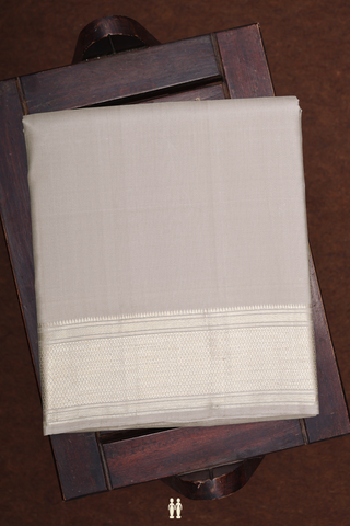 Mayil Kann Border Brown Silk Dhoti With Shirt Material