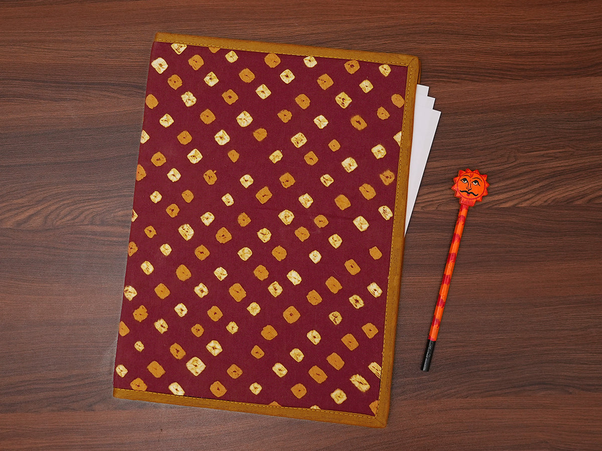 Handicraft Red File Folder