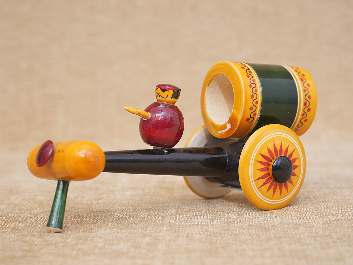 Handicrafted Wooden Bullock Cart