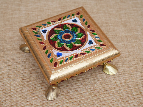 Fancy Design Wooden Pooja Stand