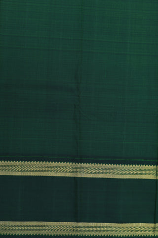 Ganga Jamuna Border Black Kanchipuram Silk Saree