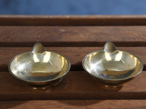 Traditional Brass Pooja Agal Vilakku Set