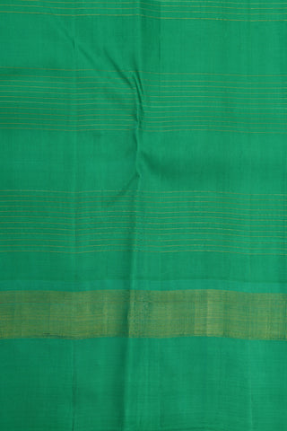 Checked Design Zari Stripes Multicolor Kanchipuram Silk Saree